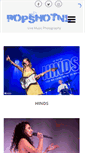 Mobile Screenshot of popshot.nl