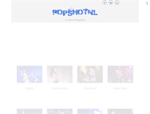 Tablet Screenshot of popshot.nl